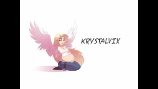 Cecelia's Valentine's Belly Expansion - Animation