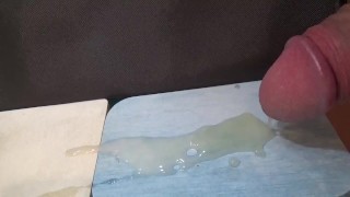 ふと思い立ち珪藻土に射精したものの、その後特に面白くないことを学習しました。