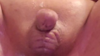 Massive Butt Plug Bottoms Out