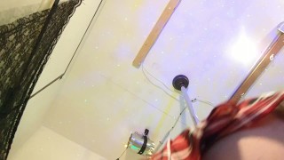POV Upskirt fixing your facesitting needs JOI while making my pussy cum