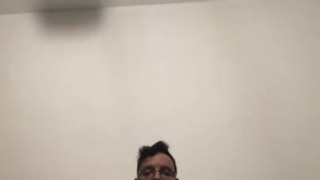 Masturbating 