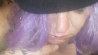 Spunout Milf First cosplay! Sunshyne gets a facial with full load from BWC Swinger