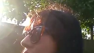Taking a sun sitting on the grass
