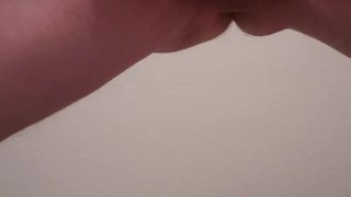 Wanking my big cock