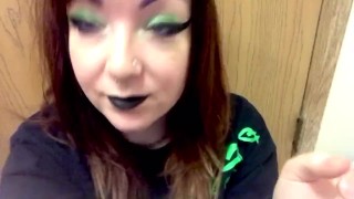 Babygirl_goth SFW Smoking Video