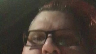 Fat fuck pig dildo time