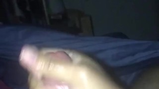 Quick Nut before Bed with lube 