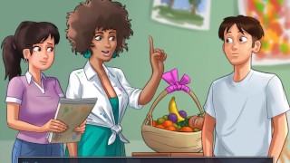 SUMMERTIME SAGA -HER SECRET TALENT - ( miss Ross route)- PART 159