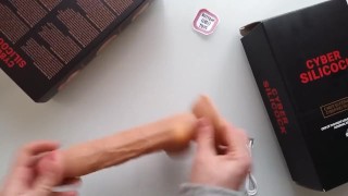 CYBER SILICOCK "master Ben" UNBOXING automatic dildo