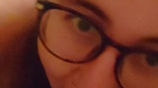 BF Works From Home I Distract Him With A Blowjob