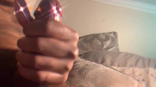 stroking my pretty dick//私のかわいいペニスをなでる