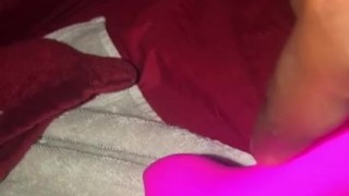 Playing with my favorite toy