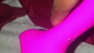 Playing with my favorite toy