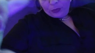 Smoking public. Hot bbw blondy on restaurant