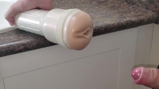 Long cock going deep all the way - FleshLight