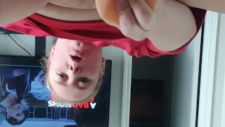Stretching my loose pussy and being a dirty milf slut 