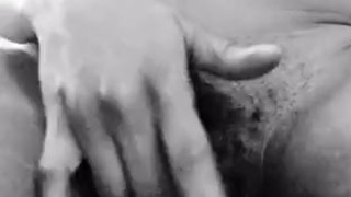 Rubbing my juicy pussy till it leaks and squirts 