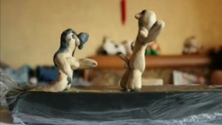 Found my first plasticine porn cartoon))))))