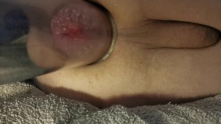 Anal pump and juicy rosebud