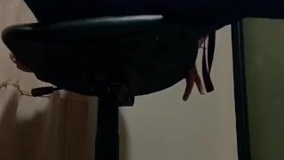 Latino Strips Down For Camera and Teases With His Rock Hard Cock