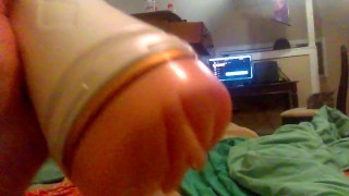 Fucking my fleshlight pretending its you (part 2)