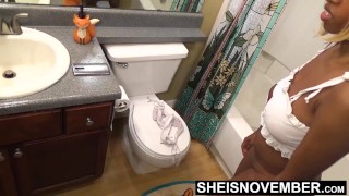 Getting Naked After Hanging Out In The Swimming Pool, Ebony Babe Msnovember