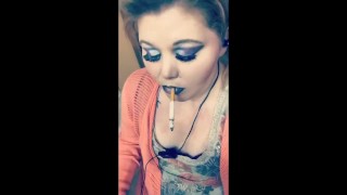 Heavy smoker babe- Newport 100’s
