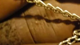 Hot ebony girl lovin white dick