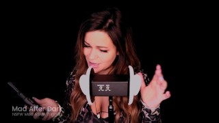 ASMR Moaning, Ear Eating & Dirty Talk (French & English) *Smoking *