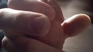 Horny twink jerking off and edging and showing off for the camera