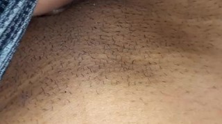 Teen playing with pussy