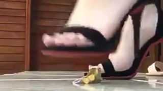tici_feet @tici_feet giantess with black sandal