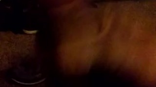 stroking it