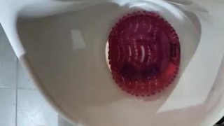 Wanking in shopping Centre it was busy