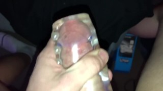 Solo male. Big dick Cumming.