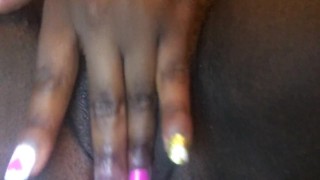Having fun before a shower 