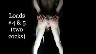 bred twink hole dripping with cum - compilation