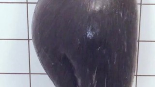 Sexy Shower in Latex - Milk Rebelle