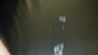 getting horny while pissing the carpet and cum