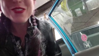 Sneaky Piss In The Public Parkade