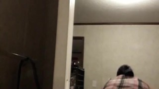 shaking my ass in a thong 