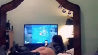 PUBG in my favorite panties and shirt