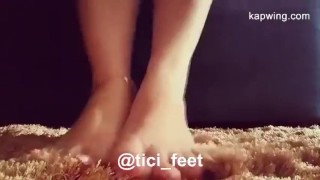 tici feet tici_feet @tici_feet shoeplaying with my feet (full)