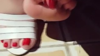 tici_feet tici feet @tici_feet showing my left foot