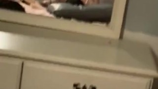 Wife records herself pegging parter with a massive strap on cock 