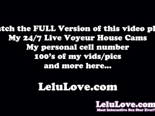 POV Closeup JOI we masturbate & stroke & edge & CUM together - Lelu Love