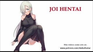 JOI hentai con Elizabeth de Nanatsu no Taizai. Voz española.