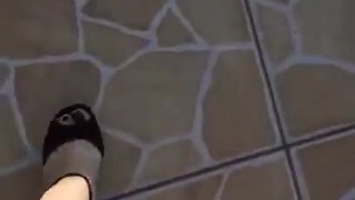 tici feet @tici_feet tici_feet walking with my black high heel