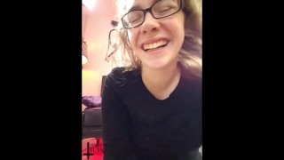 Cute babe tells you how to cum JOI Sexting