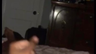  Bull Stroking Gets Verbal At End 